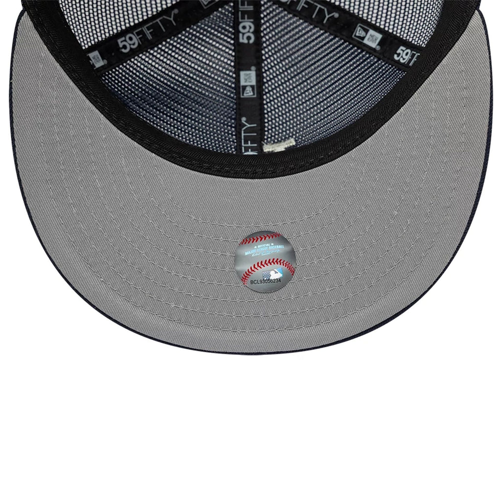 LA Dodgers MLB All Mesh Navy 59FIFTY Fitted Cap