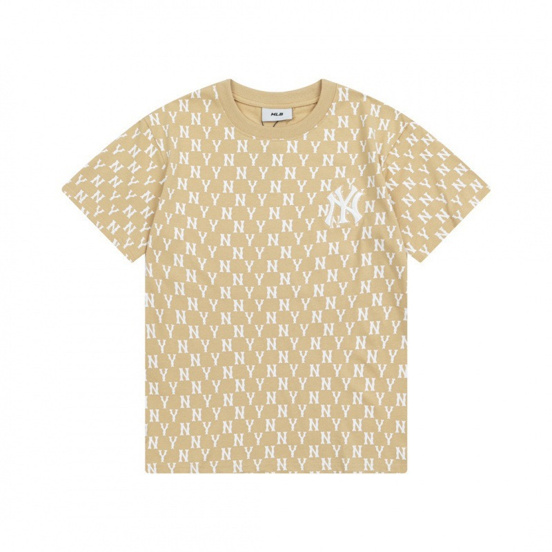 MLB New York Yankees Monogram T-Shirt, Men Women Casual Short Sleeve Tee