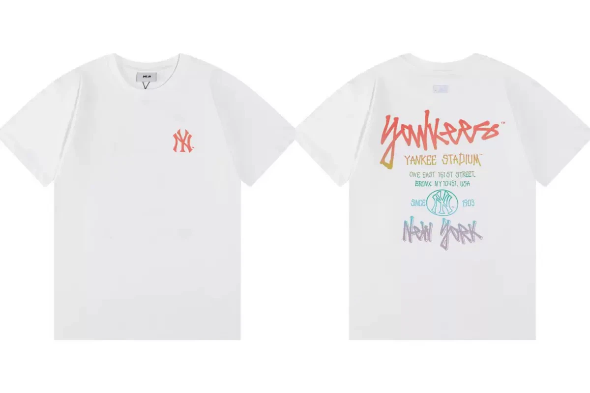 New York Yankees Graffiti Stadium T-Shirt, Unisex Casual Short Sleeve Tee