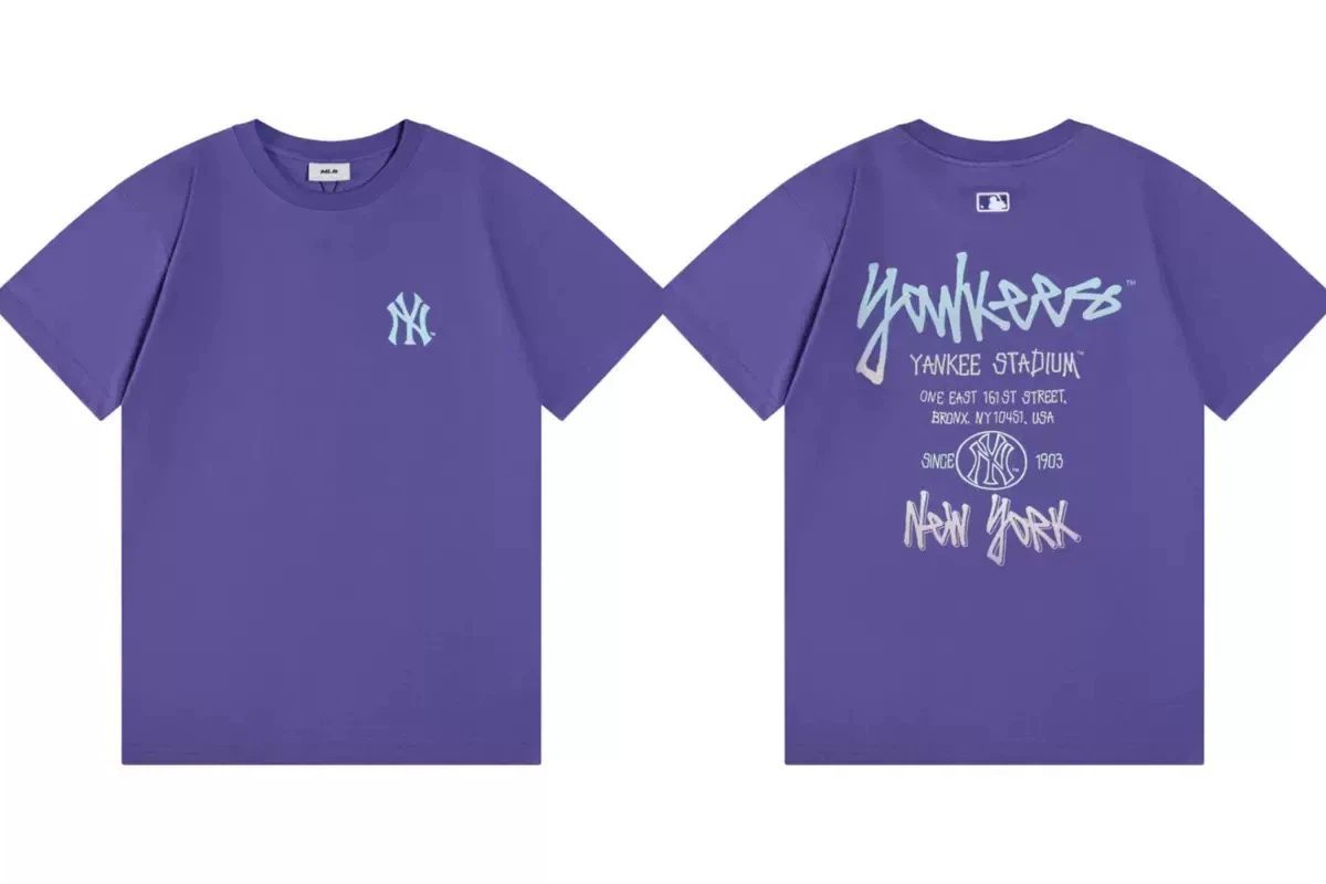 New York Yankees Graffiti Stadium T-Shirt, Unisex Casual Short Sleeve Tee