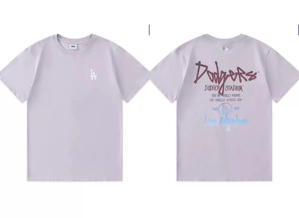 Los Angeles Dodgers Graffiti Stadium T-Shirt, Unisex Casual Short Sleeve Tee