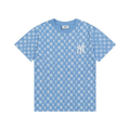 MLB New York Yankees Monogram T-Shirt Light Blue