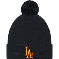 New Era Mens Los Angeles Dodgers MLB Team Pop Logo Cuffed Beanie - Navy