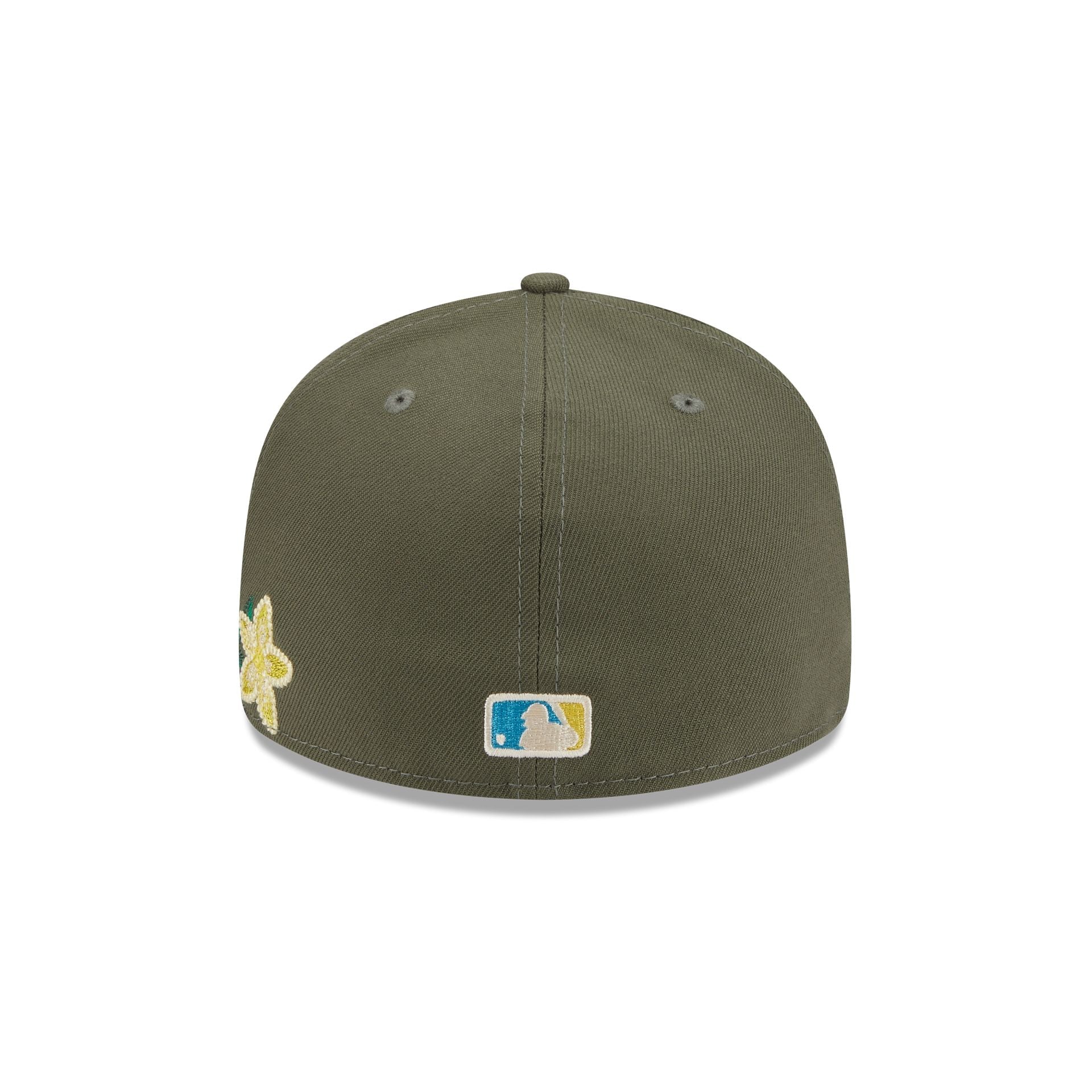 New York Yankees Tonal Florals Olive 59FIFTY Fitted Hat