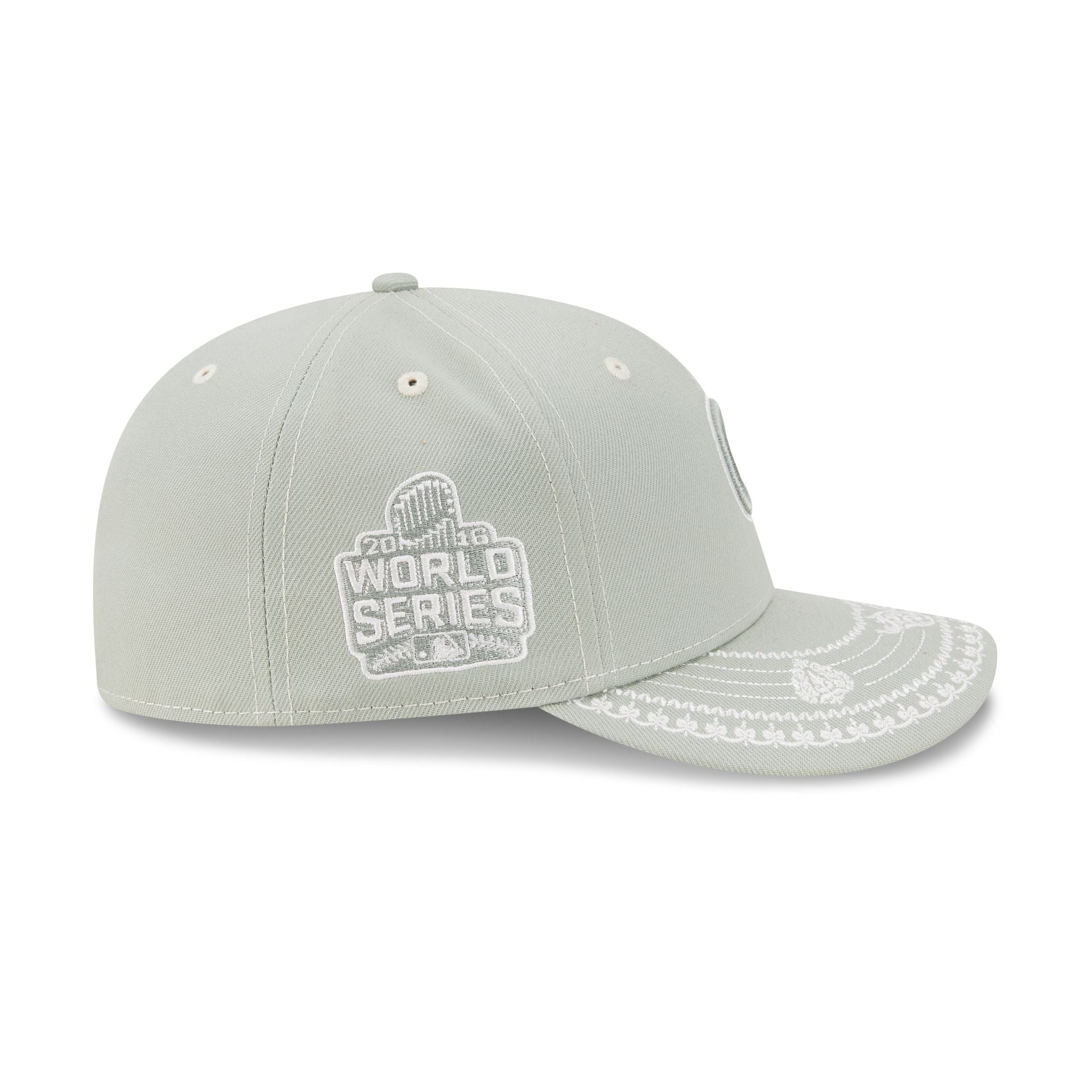 Chicago Cubs Everest Green Stitched 59FIFTY Fitted Hat