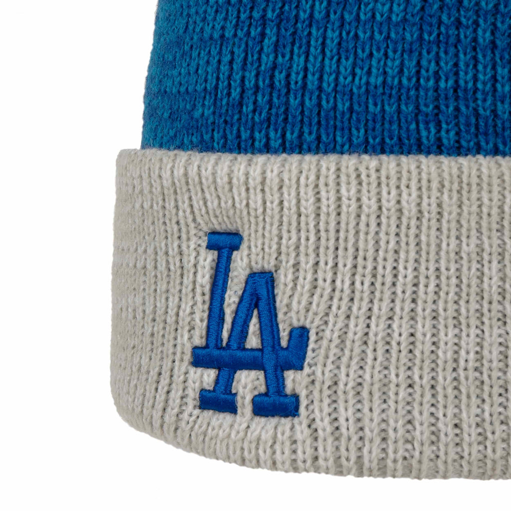 MLB Dodgers Twotone Beanie Hat