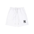 MLB NY Logo Solid Color Casual Shorts