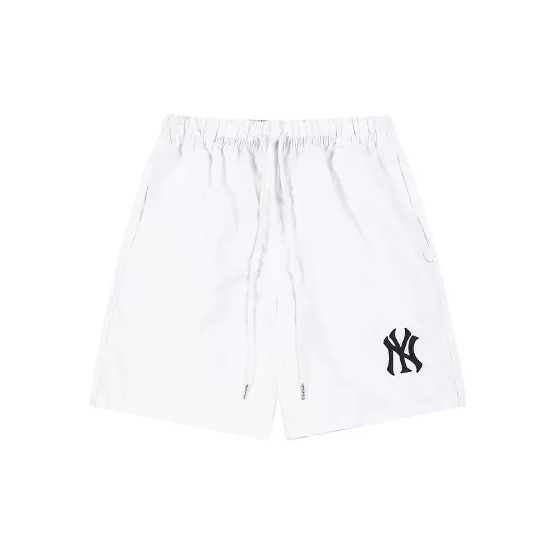 MLB NY Logo Solid Color Casual Shorts