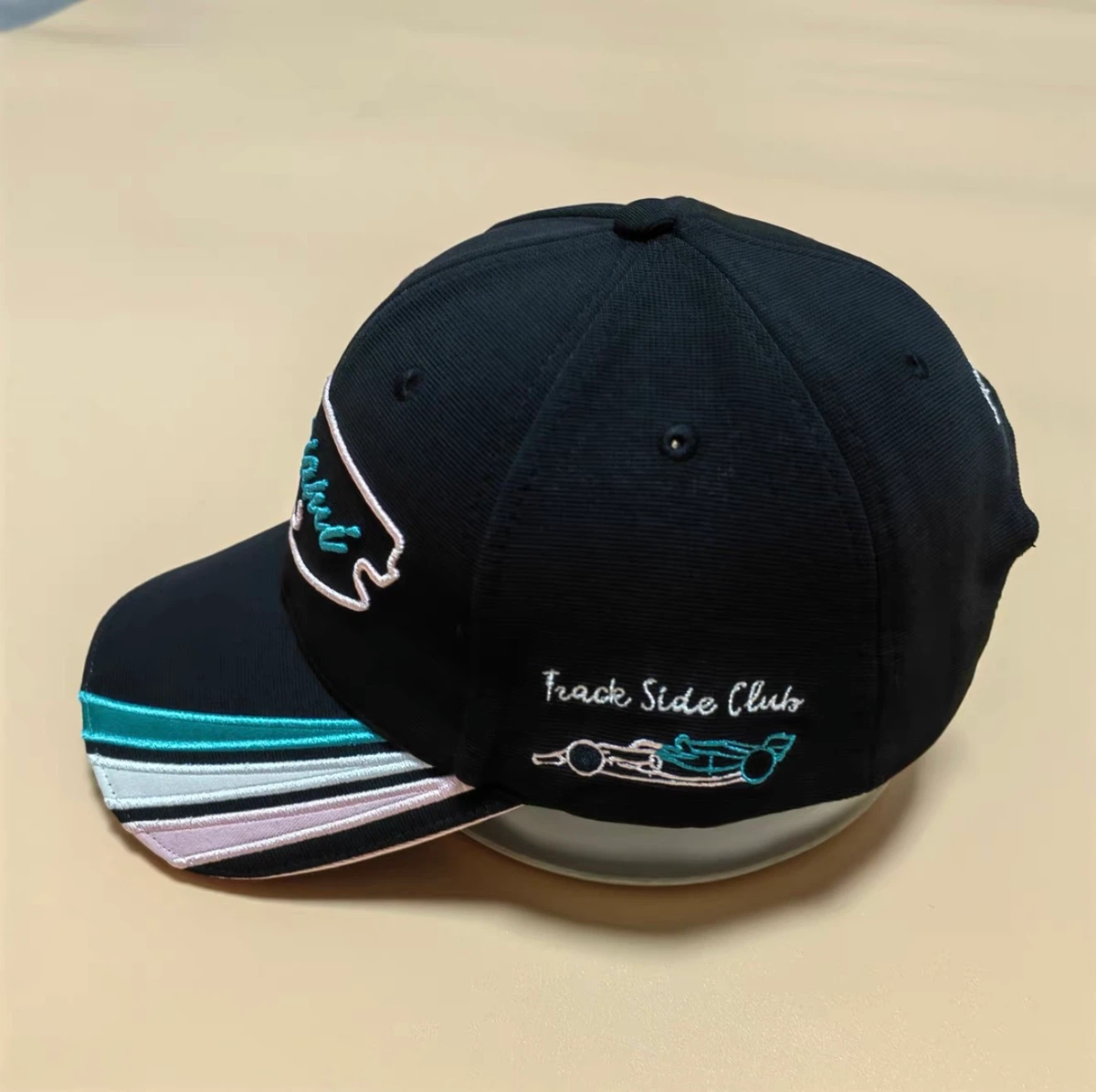 2026 F1 Miami Grand Prix Track Side Club Adjustable Hat, Embroidered Racing Circuit Baseball Cap For Formula 1 Fans