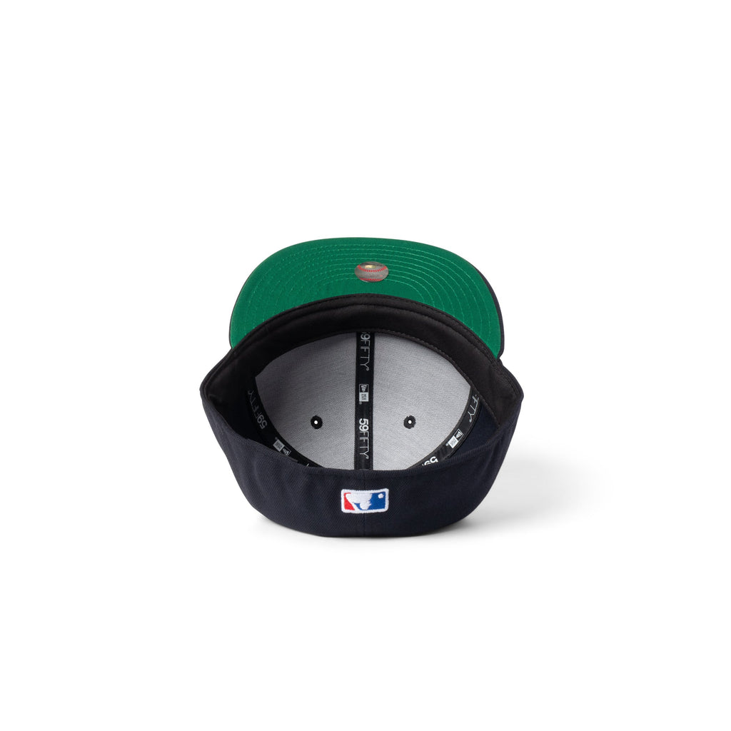 New Era Yankees Micro Club Logo 59Fifty Fitted Navy
